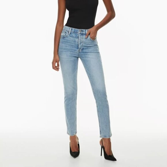 Aritzia Denim Forum The Yoko High Rise Slim Jeans - Picture 1 of 15